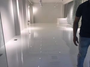 Thi công sàn epoxy tự san phẳng - Shop Quần Áo Quận 3, TP. Hồ Chí Minh