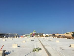 Thi công bãi đỗ xe Resort Alma - Cam Lâm, Khánh Hòa