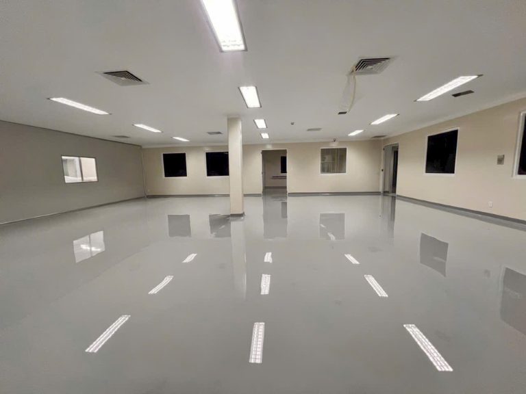 Thi công sơn sàn Epoxy nhà máy dược ViDiPha